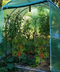 Relaxdays Tuteurs, Lot De 4, H X L X P :90 X 32 X 32 Cm, Fleurs Et Légumes, Métal, Plastique, Aide à La Croissance, Vert -Accessoire de culture Soldes Boutique 58121292 3