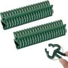 LONGZIMING Clips De Support Réglable Pour Plantes, 100 Pièces Clips De Plantes Clips De Jardin Réglable Pinces à Plantes Et à Fleurs Pour Tomates, Concombres, Roses, Plantes Grimpantes -Accessoire de culture Soldes Boutique 58324977 1