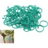 LONGZIMING 50 Pcs Clips De Jardin Support Pour Plantes Clips Twisty Plante Anneaux, Plante Réutilisables Clip Support De Plante Jardin Clip Plastique Pour Jardin Vigne Légumes Les Plantes Grimpantes. -Accessoire de culture Soldes Boutique 58325032 1