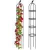 Relaxdays Trellis Obélisque, Lot De 2, 180 Cm De Hauteur, Plantes Grimpantes, En Métal, Stable, Tour Pour Rosier, Noir 2 Relaxdays Trellis Obélisque, Lot De 2, 180 Cm De Hauteur, Plantes Grimpantes, En Métal, Stable, Tour Pour Rosier, Noir -Accessoire de culture Soldes Boutique 58467491 1