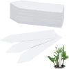 AOUGO 100 étiquettes De Plantes En Plastique 10x2cm étiquettes De Jardin étanches Marqueurs De Semis En Plastique étiquettes De Plantes De Pépinière étiquettes De Pot De Fleur Plantes En PVC -Accessoire de culture Soldes Boutique 58576069 1