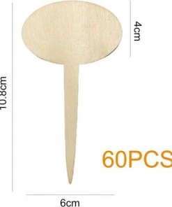 FLYME Etiquettes De Plantes En Bois,Etiquettes De Plantes Bambou,Plantes En Bambou D'étiquette,Bambou Plante Étiquettes,Étiquettes Pour Plante ,Bois Marqueurs De Type (A) -Accessoire de culture Soldes Boutique 58772611 2