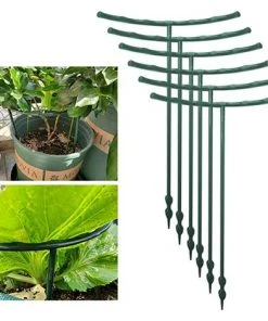 GUAZHUNIFR Lot De 12 Tuteurs Semi-circulaires Pour Plantes En Pot, Treillis Grimpant Pour Plante Grimpante Monstera, Serpent Et Rose,GU.B/bon