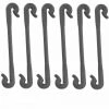 QERSTA Lot De 100 Clips De Plantes Clips De Support De Vignes De Légumes Noirs Pour Soutenir Les Tiges De Raisin Ajuster Le Jardin Réutilisable -Accessoire de culture Soldes Boutique 59162417 1