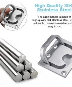 DKSFJKL Poignée Encastrable Tiroir Poignée Marine En Acier Inoxydable Poignée De Bateau De Trappe Enfoncée Casier De Trappe Affleurant De Bateau Avec 4 Vis Pour Casier Portes Coulissantes(76 * 57mm) 9 DKSFJKL Poignée Encastrable Tiroir Poignée Marine En Acier Inoxydable Poignée De Bateau De Trappe Enfoncée Casier De Trappe Affleurant De Bateau Avec 4 Vis Pour Casier Portes Coulissantes(76 * 57mm) -Accessoire de culture Soldes Boutique 59850415 3