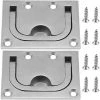 DKSFJKL 2 Trappes Affleurantes Pour Bateaux Poignée Marine En Acier Inoxydable Trappe Encastrée Pour Bateau Poignée De Traction Encastrée Avec 8 Vis Pour Casier D'armoire Marine Yacht Boat 2 DKSFJKL 2 Trappes Affleurantes Pour Bateaux Poignée Marine En Acier Inoxydable Trappe Encastrée Pour Bateau Poignée De Traction Encastrée Avec 8 Vis Pour Casier D'armoire Marine Yacht Boat -Accessoire de culture Soldes Boutique 59851249 1