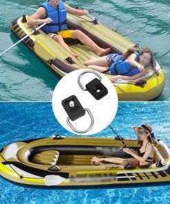 DKSFJKL Anneau De Kayak D Accessoires 10PCS Pour Pagaie De Canoë Anneaux Oeillet D'Arrimage Bateau Canoë Kayak Accessoires, Cercle De Fixation En Nylon Et Acier Inoxydable De Maintenance Sports Nautiques -Accessoire de culture Soldes Boutique 59851765 4