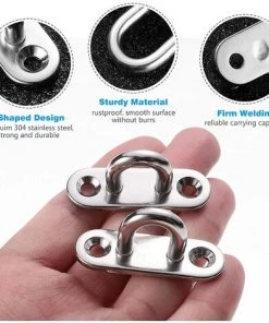 DKSFJKL 4pcs Crochets Mural à Visser Patères à Visseren Acier Inoxydable En Forme De U 9 DKSFJKL 4pcs Crochets Mural à Visser Patères à Visseren Acier Inoxydable En Forme De U -Accessoire de culture Soldes Boutique 59851958 3