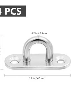 DKSFJKL 4pcs Crochets Mural à Visser Patères à Visseren Acier Inoxydable En Forme De U 11 DKSFJKL 4pcs Crochets Mural à Visser Patères à Visseren Acier Inoxydable En Forme De U -Accessoire de culture Soldes Boutique 59851958 5