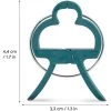 ZOLGINAH Clips Pour Attacher Les Plantes: 50 Clips Vert Pour Plantes Taille M - Aide à L'escalade Des Plantes Grimpantes Sur Tuteur Spirale Ou Piquet Bambou - Clips Pour Le Jardinage Et Le Potager