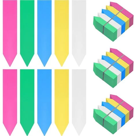 ZOLGINAH Etiquette Potager En Plastique Multicolore (Lot De 500) - 10 X 2 Cm - Pancarte Jardin Potager/Etiquette Jardin Imperméable En 5 Couleurs Pour Pépinière, Semences, Plantes Et Herbes 3 ZOLGINAH Etiquette Potager En Plastique Multicolore (Lot De 500) - 10 X 2 Cm - Pancarte Jardin Potager/Etiquette Jardin Imperméable En 5 Couleurs Pour Pépinière, Semences, Plantes Et Herbes