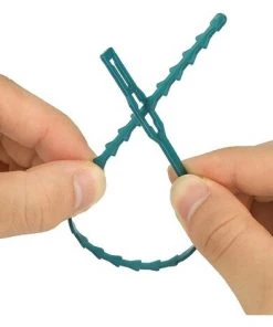 BAICCCF 23CM 100 PCS Lien Pour Végétaux Plant Twist Ties Réglable Garden Plant Twist Ties, Plastic Twist Ties For Support And Fixed Plant Vine. -Accessoire de culture Soldes Boutique 60740211 3