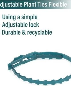 BAICCCF 23CM 100 PCS Lien Pour Végétaux Plant Twist Ties Réglable Garden Plant Twist Ties, Plastic Twist Ties For Support And Fixed Plant Vine. -Accessoire de culture Soldes Boutique 60740211 4