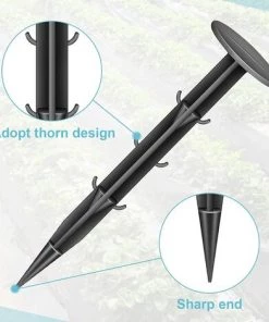 BAICCCF 60pièces, 11 Cm Lien Pour Végétaux Piquets En Plastique Noir Multifonctionnel Cour Et Jardin Piquets En Plastique Sol De Jardinage Robuste Piquet Antirouille Pour Support De Plantes, 9 BAICCCF 60pièces, 11 Cm Lien Pour Végétaux Piquets En Plastique Noir Multifonctionnel Cour Et Jardin Piquets En Plastique Sol De Jardinage Robuste Piquet Antirouille Pour Support De Plantes, -Accessoire de culture Soldes Boutique 60740226 3