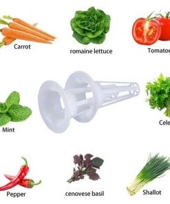 BAICCCF Cordeau De Jardin 50pcs Cordeau De Jardin Paniers De Culture De Remplacement Gousses, Kit De Système De Culture Hydroponique, Conteneurs De Culture De Plantes Pour Culture Hydroponique -Accessoire de culture Soldes Boutique 60740305 3