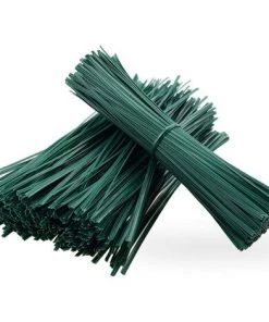 BAICCCF Lien Pour Végétaux 15cm Jardin Twist Ties Plastique Jardin Plante Support Câble Cordon Attaches (500, Vert)