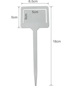 BAICCCF 20Pcs Cordeau De Jardin Blanc 18 Cm X 6.5 Cm D'épaisseur En Plastique Plante Étiquettes Étiquettes Étanche Pépinière Marqueurs 9 BAICCCF 20Pcs Cordeau De Jardin Blanc 18 Cm X 6.5 Cm D'épaisseur En Plastique Plante Étiquettes Étiquettes Étanche Pépinière Marqueurs -Accessoire de culture Soldes Boutique 60740571 4