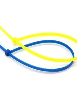 BAICCCF 10 Cm Lien Pour Végétaux, 18 Lb Attaches Zippées En Nylon Autobloquantes De Petite Taille - 1000 Pièces (bleu) -Accessoire de culture Soldes Boutique 60740663 5