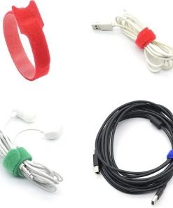 BAICCCF 50 Pcs 20CM, Lien Pour Végétaux Multi-ColorHook & Loop Attaches De Câble, Attaches De Jardin Réglables En Nylon Pour Soutenir Les Plantes Et Les Vignes, Attaches Multifonctionnelles -Accessoire de culture Soldes Boutique 60740677 5