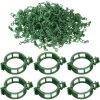 BAICCCF Tuteur Pour Végétaux Greffoir Et Pince à Greffer 150PCS Clips De Plantes Clips Verts Pour Tomate Et Autres Plantes De Vigne Clips De Tomate En Plastique Pour Support Treillis De Raisin Pour -Accessoire de culture Soldes Boutique 60740695 1