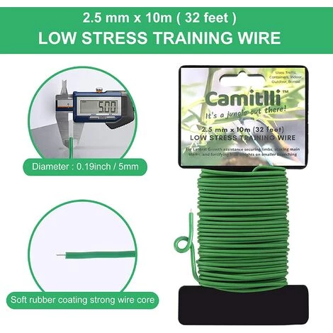 BAICCCF 10 M Lien Pour Végétaux Attache Torsadée Réutilisable Pour Plantes De Jardin De 4 BAICCCF 10 M Lien Pour Végétaux Attache Torsadée Réutilisable Pour Plantes De Jardin De – Image 2