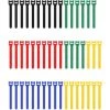 BAICCCF 50pcs Lien Pour Végétaux Attaches De Câble Réglables De Fixation Réutilisables Gestion Des Fils 15CM (multicolore) -Accessoire de culture Soldes Boutique 60740979 1