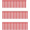 BAICCCF 50pcs Lien Pour Végétaux Attaches De Câble Réglables De Fixation Réutilisables Gestion De Fil 15CM Rouge -Accessoire de culture Soldes Boutique 60740991 1