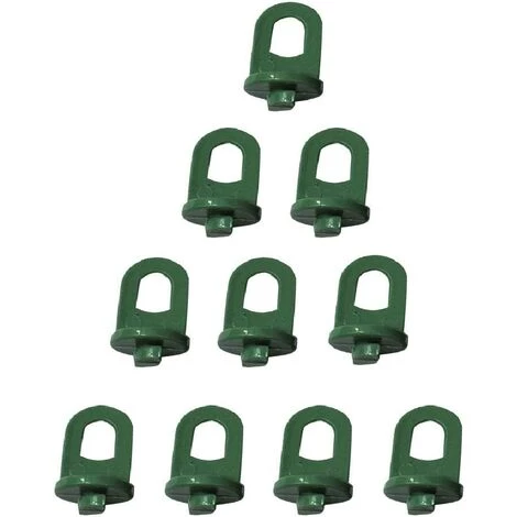 LangRay Lot De 10 Crochets En Plastique Pour Serre, Cintre De Fleurs Pour Plantes, Ensemble De Pinces Pour Gadgets De Serre, Outil De Suspension (vert) 3 LangRay Lot De 10 Crochets En Plastique Pour Serre, Cintre De Fleurs Pour Plantes, Ensemble De Pinces Pour Gadgets De Serre, Outil De Suspension (vert)