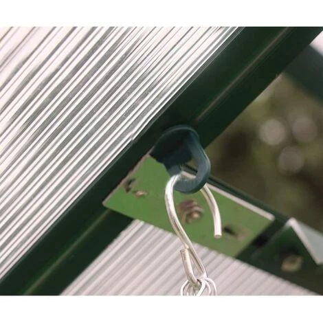 LangRay Lot De 10 Crochets En Plastique Pour Serre, Cintre De Fleurs Pour Plantes, Ensemble De Pinces Pour Gadgets De Serre, Outil De Suspension (vert) 6 LangRay Lot De 10 Crochets En Plastique Pour Serre, Cintre De Fleurs Pour Plantes, Ensemble De Pinces Pour Gadgets De Serre, Outil De Suspension (vert) – Image 4