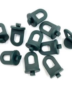 LangRay Lot De 10 Pinces Torsadées Pour Serre, Crochets En Plastique Pour Serre, Gadgets De Serre Durables Pour Serre, Pelouse, Jardin Et Pots De Jardinage (vert)