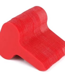 LangRay 100 étiquettes De Plantes De Type T étiquettes De Jardin Rouges étiquettes Marqueurs De Plantes En Plastique Pour Herbes 6 X 10 Cm