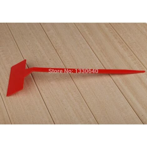 EINEMGELD Lot De 50 étiquettes En Plastique Rouge Pour Plantes En Forme De T 4 EINEMGELD Lot De 50 étiquettes En Plastique Rouge Pour Plantes En Forme De T – Image 2