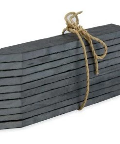 MEZHENG Ensemble De 20 Marqueurs Et Craies De Jardin En Ardoise | Étiquettes De Plantes De Jardin | Marqueurs D'herbes | Accessoires De Serre | Enjeux De Jardin | Tableau Extérieur -Accessoire de culture Soldes Boutique 61309590 5