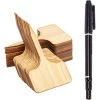 MEZHENG 30 Pcs Bambou Plante Étiquettes De Plantes En Bambou D'étiquette En Bois Marqueurs De Type T Pour Jardin Plantes En Pot Accessoires À Effet De Serre - 10 X 6 Cm -Accessoire de culture Soldes Boutique 61309594 1