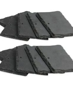 MEZHENG Ensemble De 10 étiquettes De Plantes En Ardoise Et Ardoise | Marqueurs De Plantes De Jardin | Étiquettes D'herbes | Accessoires De Serre | M&W -Accessoire de culture Soldes Boutique 61309600 3