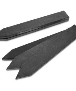 MEZHENG Étiquettes En Ardoise Pour Plantes, Légumes Ou Herbes 15 X 2 Cm