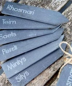 MEZHENG Étiquettes En Ardoise Pour Plantes, Légumes Ou Herbes 15 X 2 Cm 9 MEZHENG Étiquettes En Ardoise Pour Plantes, Légumes Ou Herbes 15 X 2 Cm -Accessoire de culture Soldes Boutique 61309602 3