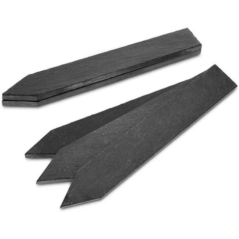 MEZHENG Étiquettes En Ardoise Pour Plantes, Légumes Ou Herbes 15 X 2 Cm 7 MEZHENG Étiquettes En Ardoise Pour Plantes, Légumes Ou Herbes 15 X 2 Cm – Image 5
