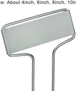 MEZHENG Lot De 20 étiquettes De Plantes En Métal, Réutilisables Pour Pépinières, Marqueurs De Jardin Résistants Aux Intempéries, Supports Pour Plantes En Cuivre, 4/6/8/25,4 Cm -Accessoire de culture Soldes Boutique 61309820 5