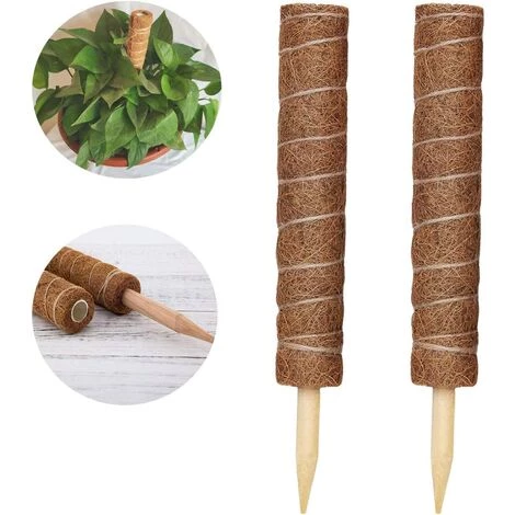 EAUDACè 2 Pièces Tuteur Plante,Tuteur Coco, Poteau De Coco, Bâton De Coco Pour La Maison Jardin Plante Grimpantes Extension De Support De Plante 3 EAUDACè 2 Pièces Tuteur Plante,Tuteur Coco, Poteau De Coco, Bâton De Coco Pour La Maison Jardin Plante Grimpantes Extension De Support De Plante
