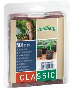 ROMBERG 50 Comprimés De Printemps De Noix De Coco 36 Mm Ø, Blister