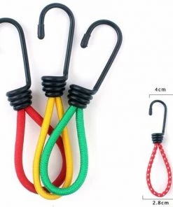 DECKON 10 Tendeur Caoutchouc Élastic Professionnel Avec Crochet (150 Mm) Pour Les Bâches, Poster.File Tendeur Treppauline, Bracelet élastique, Tarpauline, Gomme Plan, Robinet En Caoutchouc -Accessoire de culture Soldes Boutique 61645624 3