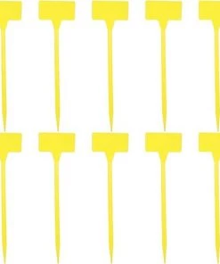 EAUDACè Lot De 10 étiquettes Pour Plantes En Plastique, Etiquette Jardin 30 Cm Pour Pour La Maison, Le Jardin, Le Parc