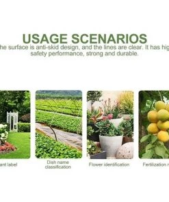 EAUDACè Lot De 10 étiquettes Pour Plantes En Plastique, Etiquette Jardin 30 Cm Pour Pour La Maison, Le Jardin, Le Parc -Accessoire de culture Soldes Boutique 63577467 4