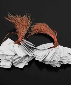 EAUDACè Lot De 200 étiquettes En PVC Pour Plantes Suspendues - Étanche - Pour Jardin D'enfants - 3,6 X 2,5 Cm - Blanc -Accessoire de culture Soldes Boutique 63691024 5