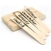 CLEGGFR Bâtons De Bois Naturel Bricolage, Bâtons B'artisanat En Bois Naturel, Bâtons De Popsicle Pour Crème Glacée, étiquettes De Plantes En Bois（100 Pcs 15cm）LO-Ron
