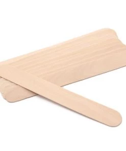 CLEGGFR Bâtons De Bois Naturel Bricolage, Bâtons B'artisanat En Bois Naturel, Bâtons De Popsicle Pour Crème Glacée, étiquettes De Plantes En Bois（100 Pcs 15cm）LO-Ron -Accessoire de culture Soldes Boutique 63707191 4