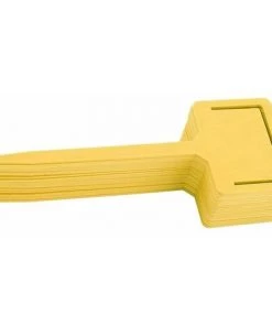 SINCèREETALI Lot De 20 étiquettes De Plantes En Plastique étanches De Type T Marqueurs De Piquets De Fleurs Jardinage Pour Jardin Pépinière Maison 17,8 X 6,3 Cm (jaune) -Accessoire de culture Soldes Boutique 63818149 5