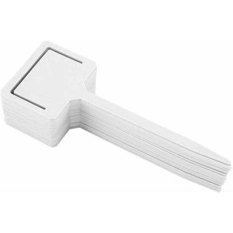 SINCèREETALI Lot De 20 étiquettes De Plantes En Plastique étanches De Type T Marqueurs De Piquets De Fleurs Jardinage Pour Jardin Pépinière Maison 17,8 X 6,3 Cm (blanc) 3 SINCèREETALI Lot De 20 étiquettes De Plantes En Plastique étanches De Type T Marqueurs De Piquets De Fleurs Jardinage Pour Jardin Pépinière Maison 17,8 X 6,3 Cm (blanc)