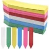 LITZEE Étiquettes Pour Plante, 100 PCS 10 X 2 Cm Étiquettes De Jardinage, Marqueur De Jardin Plastique, Étiquettes De Jardin Imperméables, Marqueur Pépinière Imperméables En 6 Couleurs(vert) -Accessoire de culture Soldes Boutique 63867809 1